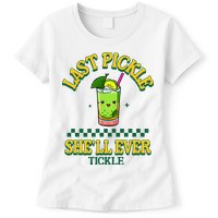 Last Pickle SheLl Ever Tickle Bachelorette Party Womens T-Shirt