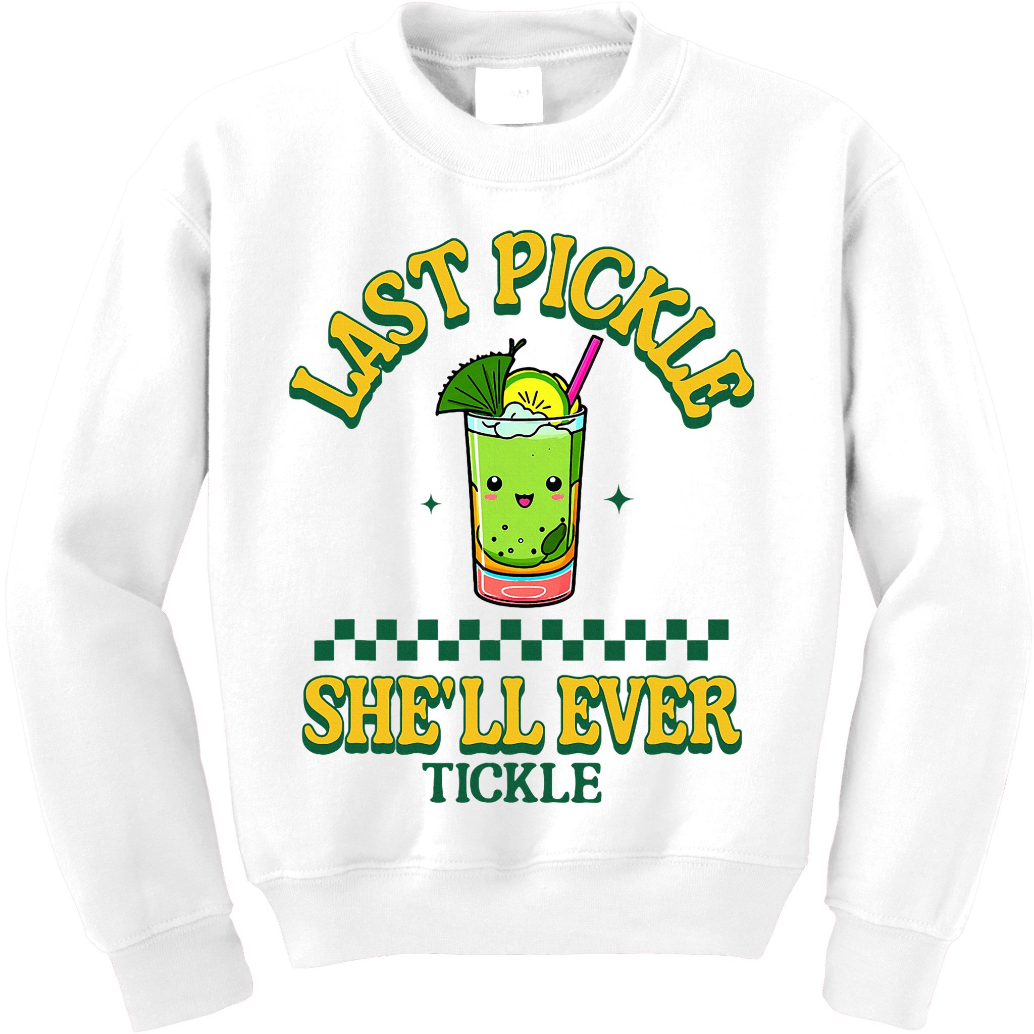 Last Pickle SheLl Ever Tickle Bachelorette Party Kids Sweatshirt