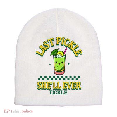 Last Pickle SheLl Ever Tickle Bachelorette Party Short Acrylic Beanie