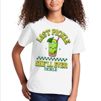 Last Pickle SheLl Ever Tickle Bachelorette Party Kids T-Shirt