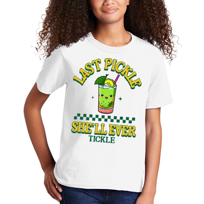 Last Pickle SheLl Ever Tickle Bachelorette Party Kids T-Shirt