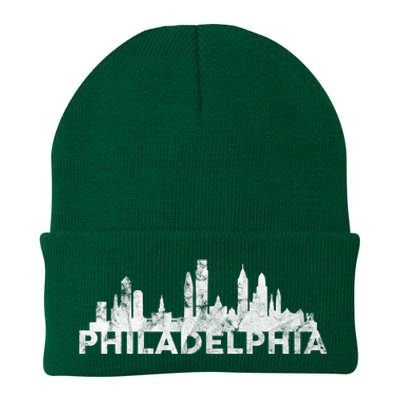 Love Philadelphia Skyline Downtown Cityscape Philly Souvenir Knit Cap Winter Beanie