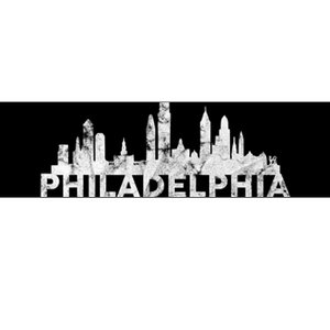 Love Philadelphia Skyline Downtown Cityscape Philly Souvenir Bumper Sticker