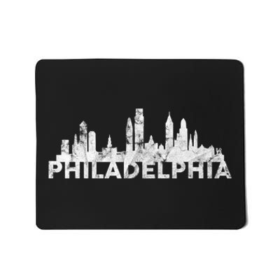 Love Philadelphia Skyline Downtown Cityscape Philly Souvenir Mousepad