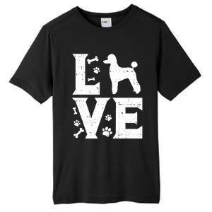 Love Poodle Standard Miniature Toy Pet Dog Lover Owner Gift Cute Gift Tall Fusion ChromaSoft Performance T-Shirt