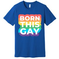 Lgbtq Pride Stonewall Born This Gay Great Gift Premium T-Shirt