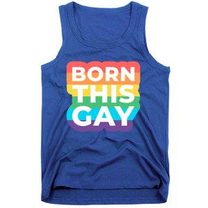 Lgbtq Pride Stonewall Born This Gay Great Gift Tank Top