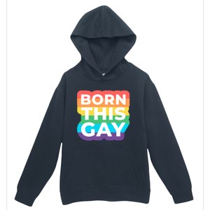 Lgbtq Pride Stonewall Born This Gay Great Gift Urban Pullover Hoodie