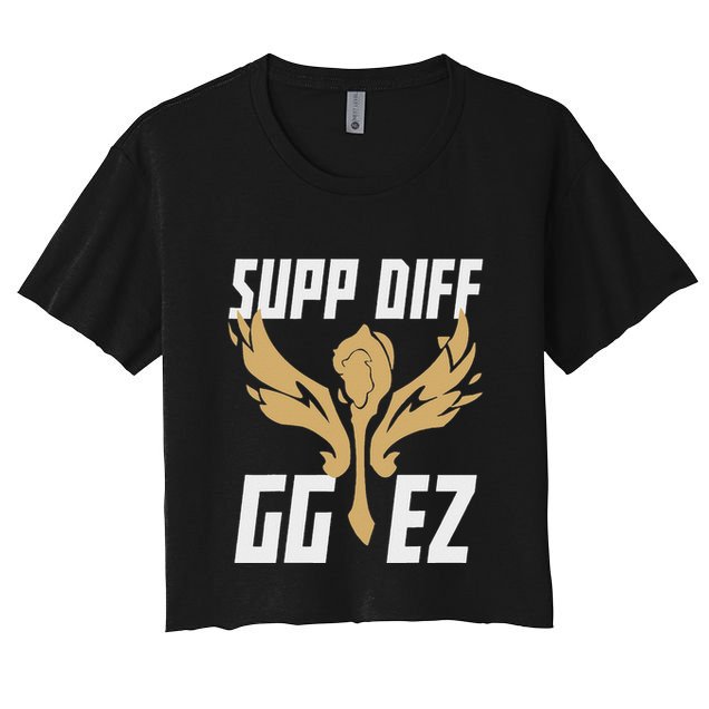 League Players Supp Diff Legends Women's Crop Top Tee