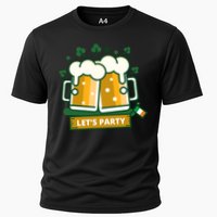 Let's Party St Patrick's Day Ireland Cooling Performance Crew T-Shirt