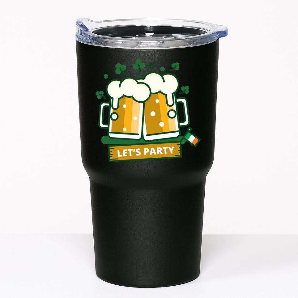 Let's Party St Patrick's Day Ireland Tumbler