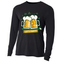 Let's Party St Patrick's Day Ireland Cooling Performance Long Sleeve Crew