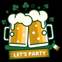 Let's Party St Patrick's Day Ireland Cooling Performance Long Sleeve Crew