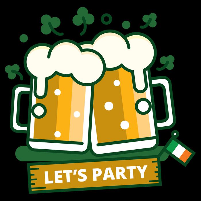 Let's Party St Patrick's Day Ireland Cooling Performance Long Sleeve Crew