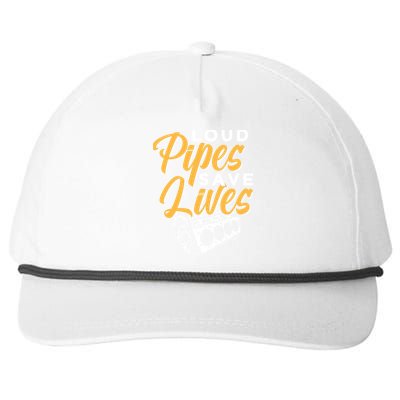 Loud Pipes Save Lives Mechanic Car Tools Garage Hobby Meaningful Gift Snapback Five-Panel Rope Hat