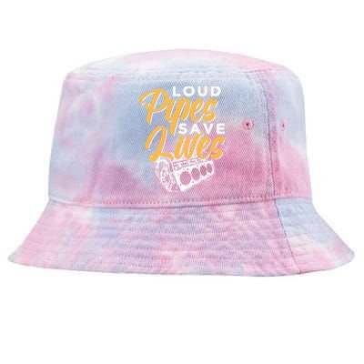 Loud Pipes Save Lives Mechanic Car Tools Garage Hobby Meaningful Gift Tie-Dyed Bucket Hat