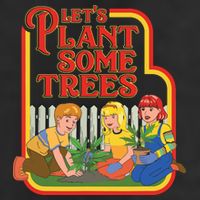 Let’s Plant Some Trees Cannabis Humor Marijuana Funny Weed Adult Drive Performance Visor