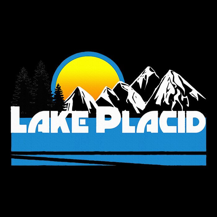 Lake Placid T Retro Style Lake Placid Ny Cooling Performance Crew T-Shirt