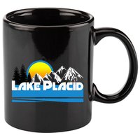 Lake Placid T Retro Style Lake Placid Ny 11oz C Handle Ceramic Mug