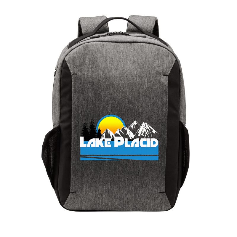 Lake Placid T Retro Style Lake Placid Ny Vector Backpack