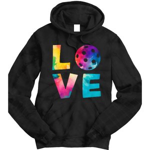 Love Pickleball Tie Dye For Man Woman Tie Dye Hoodie