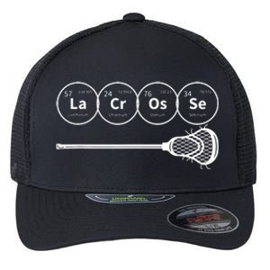 Lacrosse Periodic Table Of Elements Chemistry Gift Flexfit Unipanel Trucker Cap