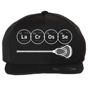 Lacrosse Periodic Table Of Elements Chemistry Gift Wool Snapback Cap