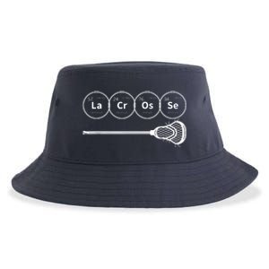 Lacrosse Periodic Table Of Elements Chemistry Gift Sustainable Bucket Hat