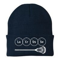 Lacrosse Periodic Table Of Elements Chemistry Gift Knit Cap Winter Beanie