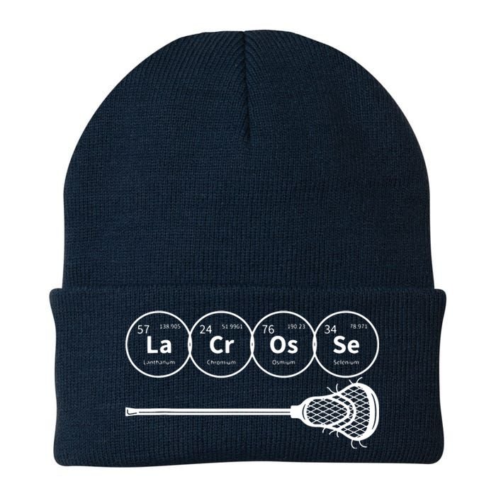 Lacrosse Periodic Table Of Elements Chemistry Gift Knit Cap Winter Beanie