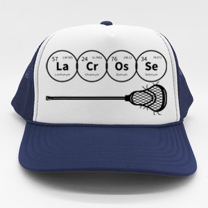 Lacrosse Periodic Table Of Elements Chemistry Gift Trucker Hat