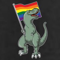 LGBT Pride TRex Dinosaur Cool Comfort Performance Bucket Hat