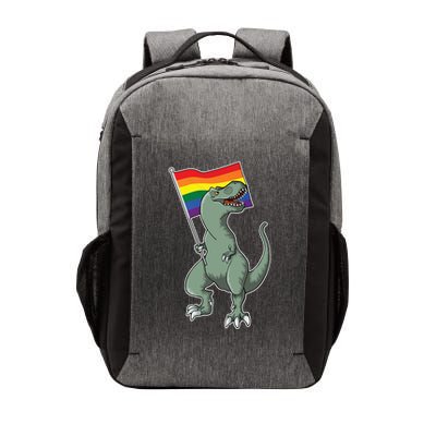 LGBT Pride TRex Dinosaur Vector Backpack