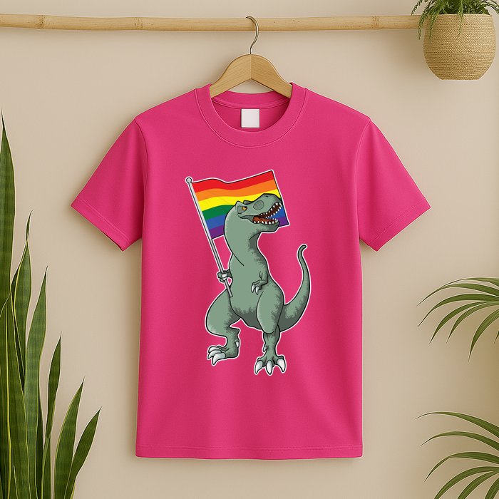 LGBT Pride TRex Dinosaur T-Shirt