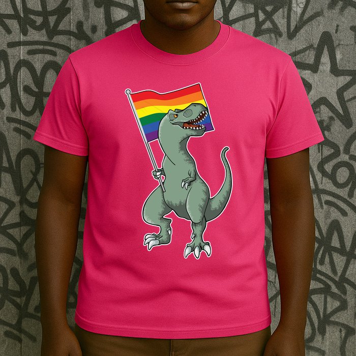 LGBT Pride TRex Dinosaur T-Shirt