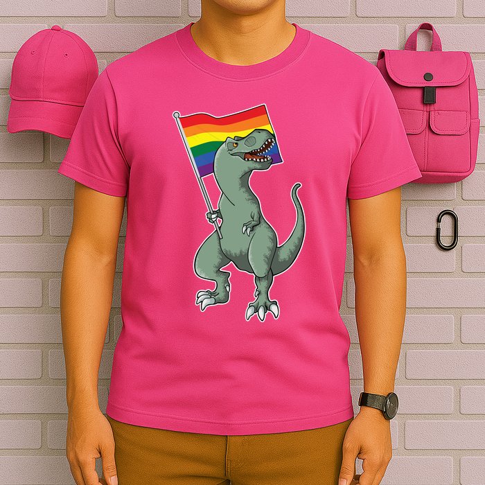 LGBT Pride TRex Dinosaur T-Shirt