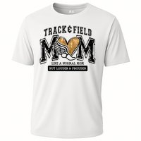 Loud Proud Track Mom Runner Track And Field Mama Cooling Performance Crew T-Shirt