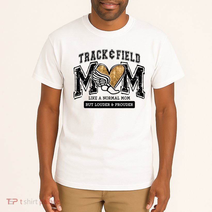 Loud Proud Track Mom Runner Track And Field Mama Tall T-Shirt