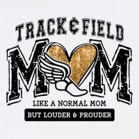 Loud Proud Track Mom Runner Track And Field Mama Sustainable Bucket Hat