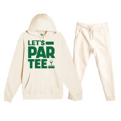 Lets Par Tee Golf Premium Hooded Sweatsuit Set