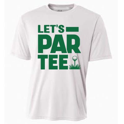 Lets Par Tee Golf Cooling Performance Crew T-Shirt