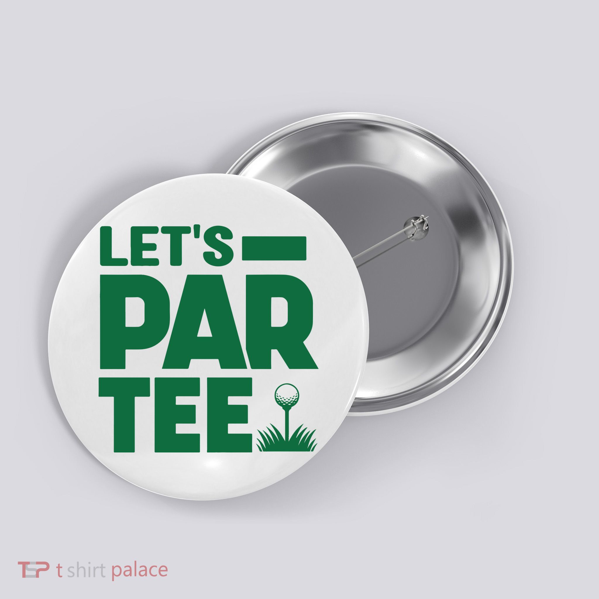 Lets Par Tee Golf Button