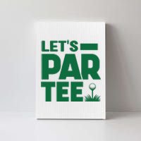 Lets Par Tee Golf Canvas