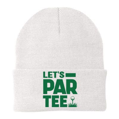 Lets Par Tee Golf Knit Cap Winter Beanie