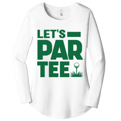 Lets Par Tee Golf Women's Perfect Tri Tunic Long Sleeve Shirt