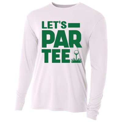 Lets Par Tee Golf Cooling Performance Long Sleeve Crew