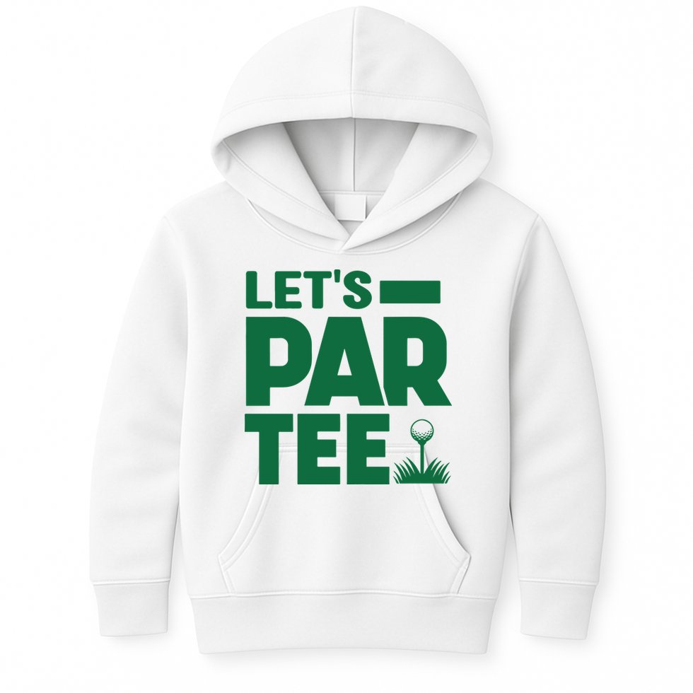Lets Par Tee Golf Kids Hoodie