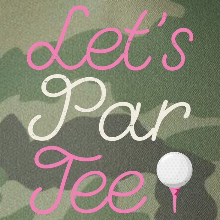 Lets Par Tee Funny Party Golf Legacy Tie Dye Trucker Hat