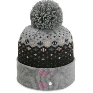 Lets Par Tee Funny Party Golf The Baniff Cuffed Pom Beanie