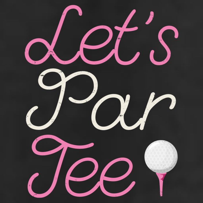 Lets Par Tee Funny Party Golf Garment-Dyed Heavyweight T-Shirt